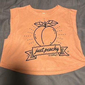 Crop muscle shirt